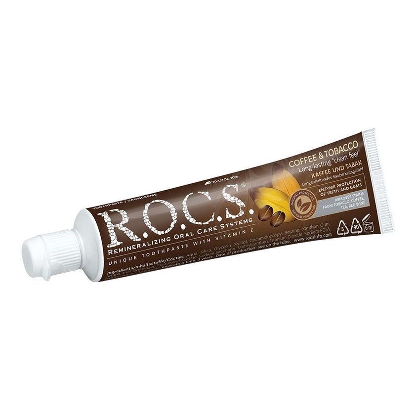 R.O.C.S. Coffee & Tobacco Toothpaste 60ml