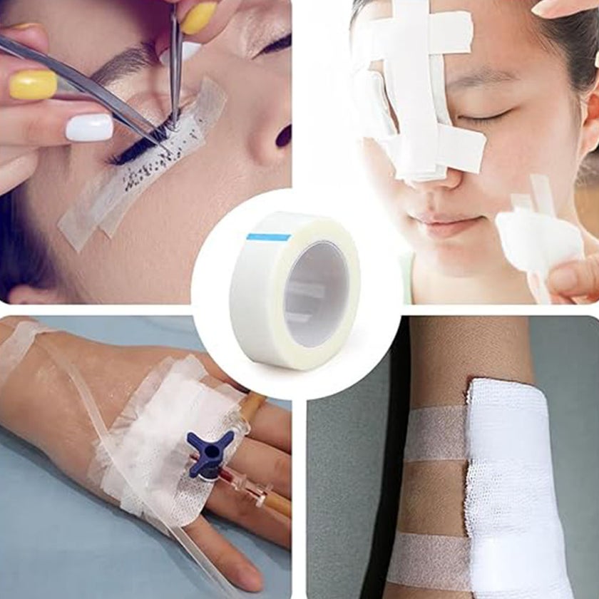 Wolaid Paper Plaster Roll For Wound Dressing 1.25cm* 9m, Pack of 24’s