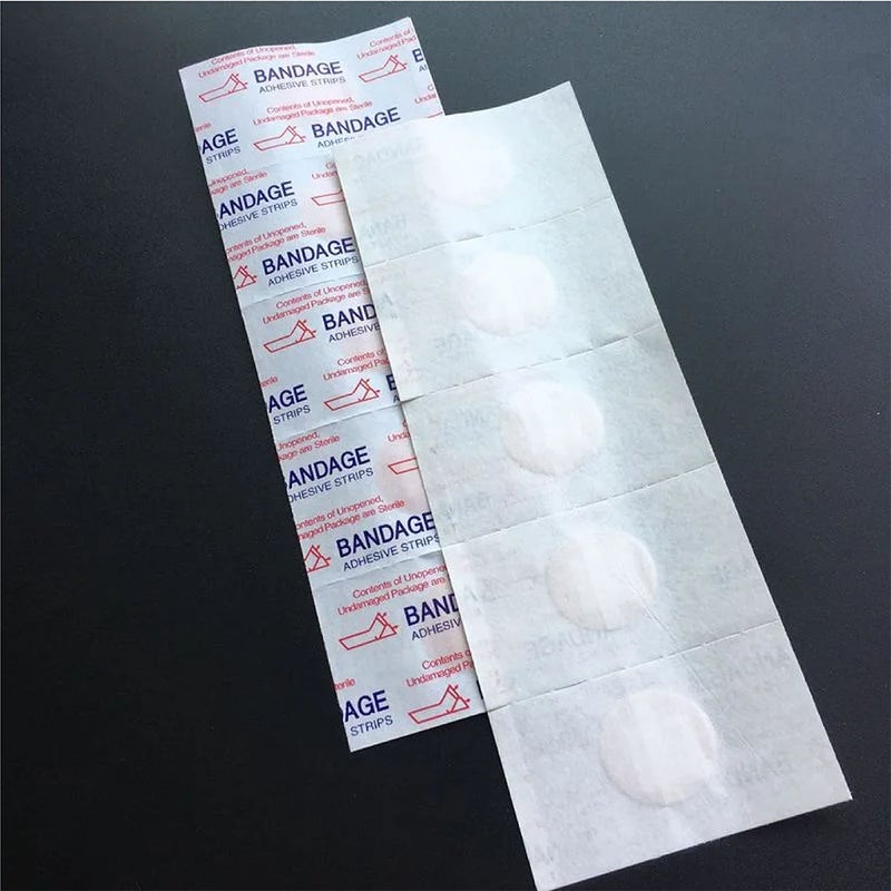 Wolaid Sterilized Adhesive Plastic Spot Bandages, Pack of 100's