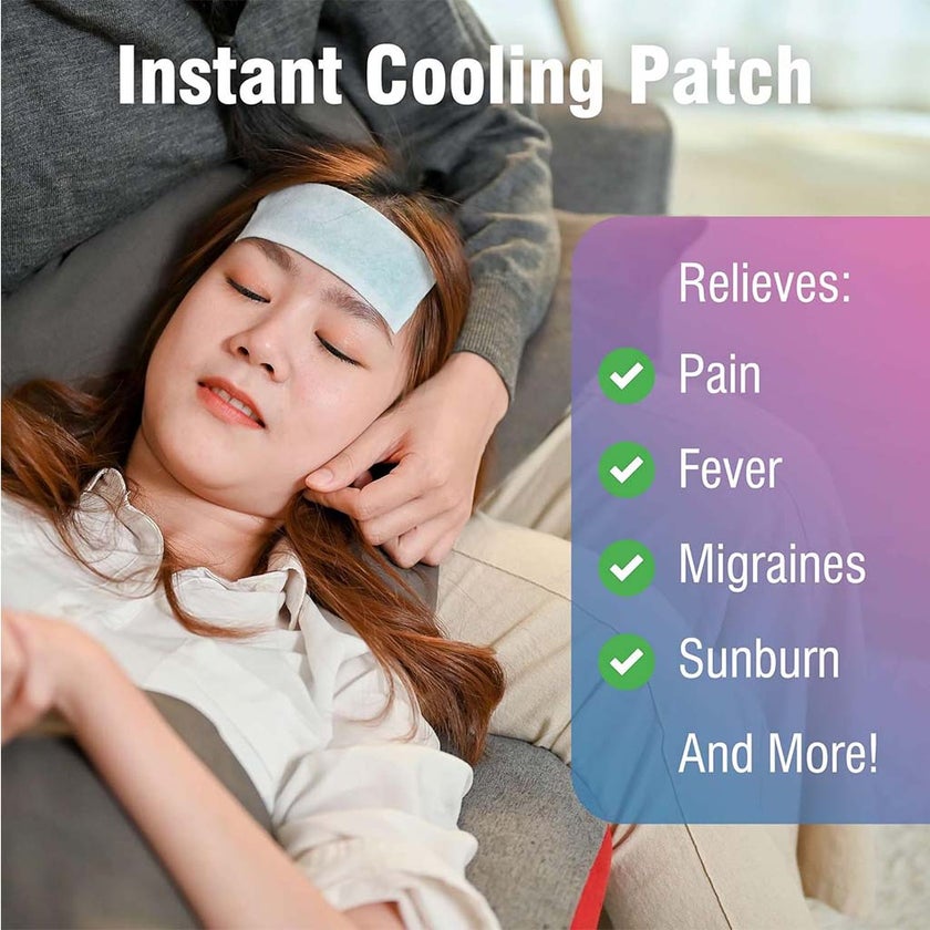 Wolcure Fever Free Cooling Patch, Pack of 4’s 
