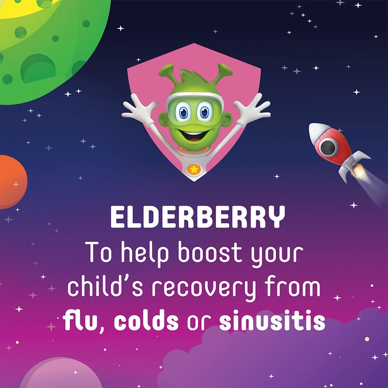 Martians Gummies Elderberry Soft Gummies 60's