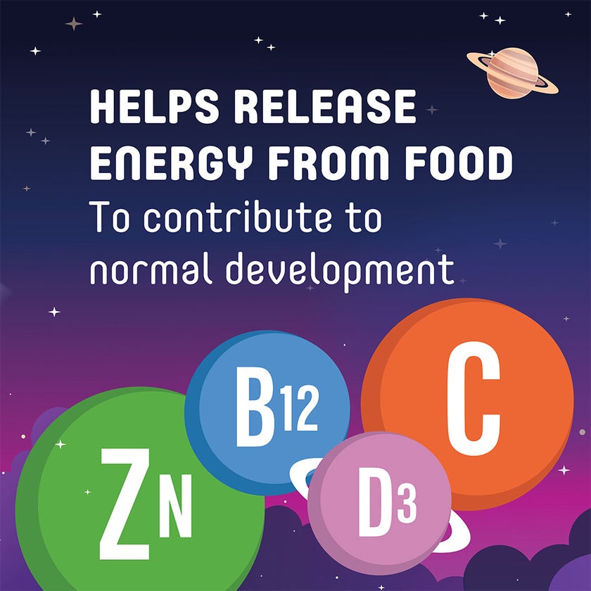 Martians Vitamins and Minerals Syrup with ImunActiv Orange 150ml