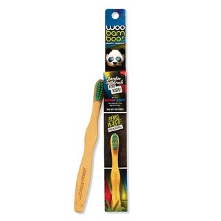 Woobamboo® Zero Waste Packaging Kid's Bamboo Super Soft Toothbrush 1's