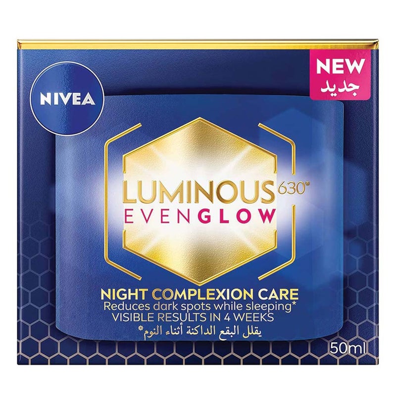 Nivea Luminous630 Even Glow Night Complexion Care Cream 50 mL