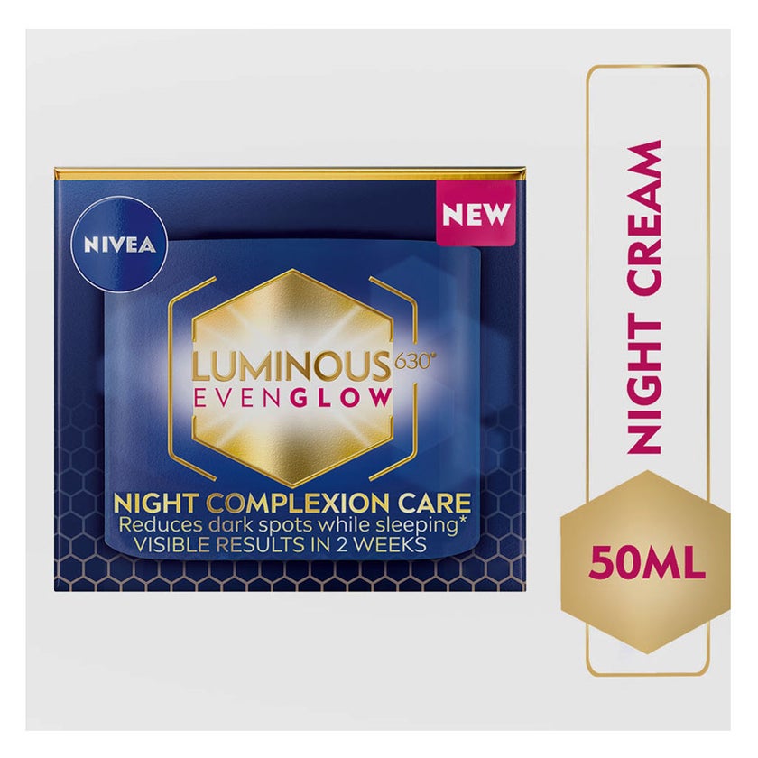 Nivea Luminous630 Even Glow Night Complexion Care Cream 50ml
