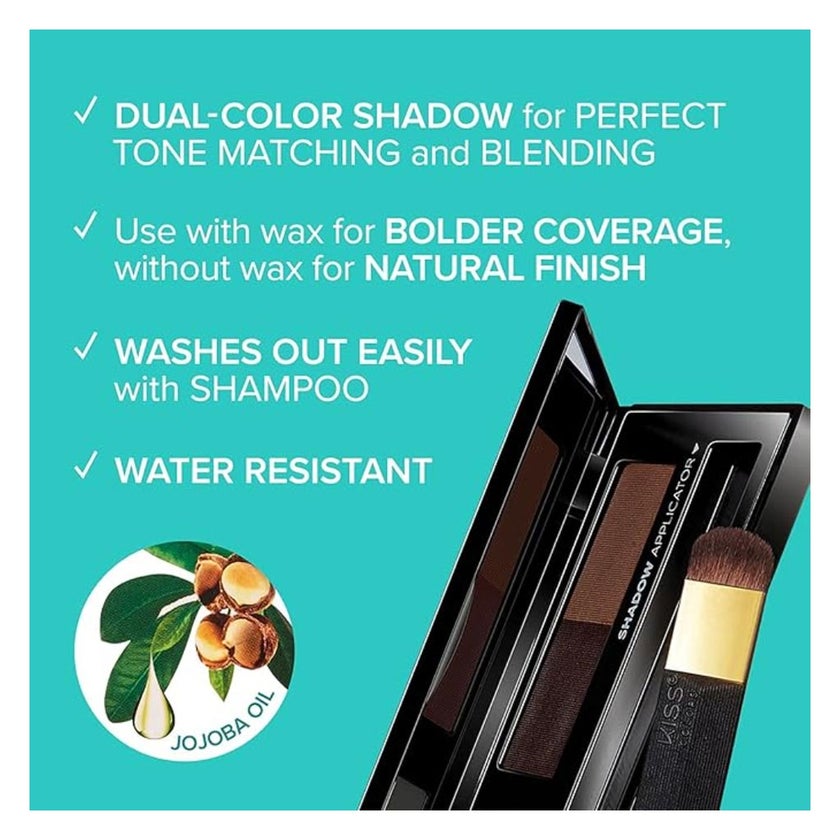 Kiss Quick Cover Root Touch Up Hair Shadow - Dark Brown QCS02