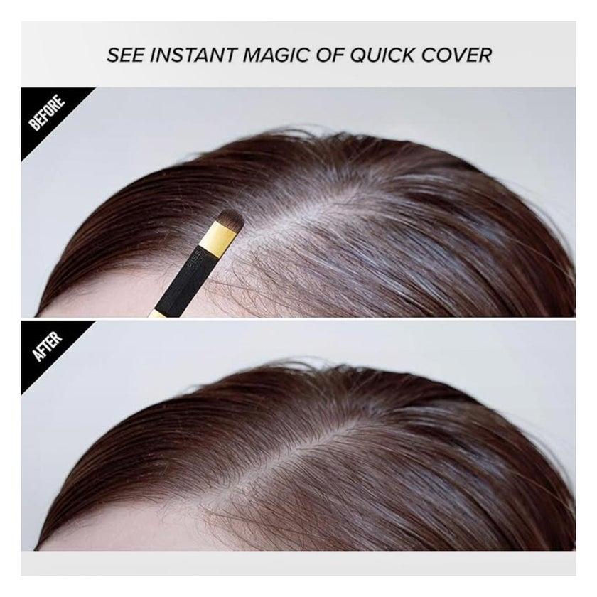 Kiss Quick Cover Root Touch Up Hair Shadow - Dark Brown QCS02
