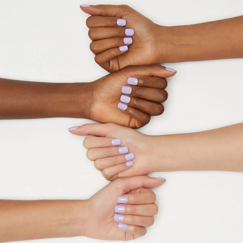 Kiss imPRESS Color Press On Manicure Picture Purplect, Pack of 30's