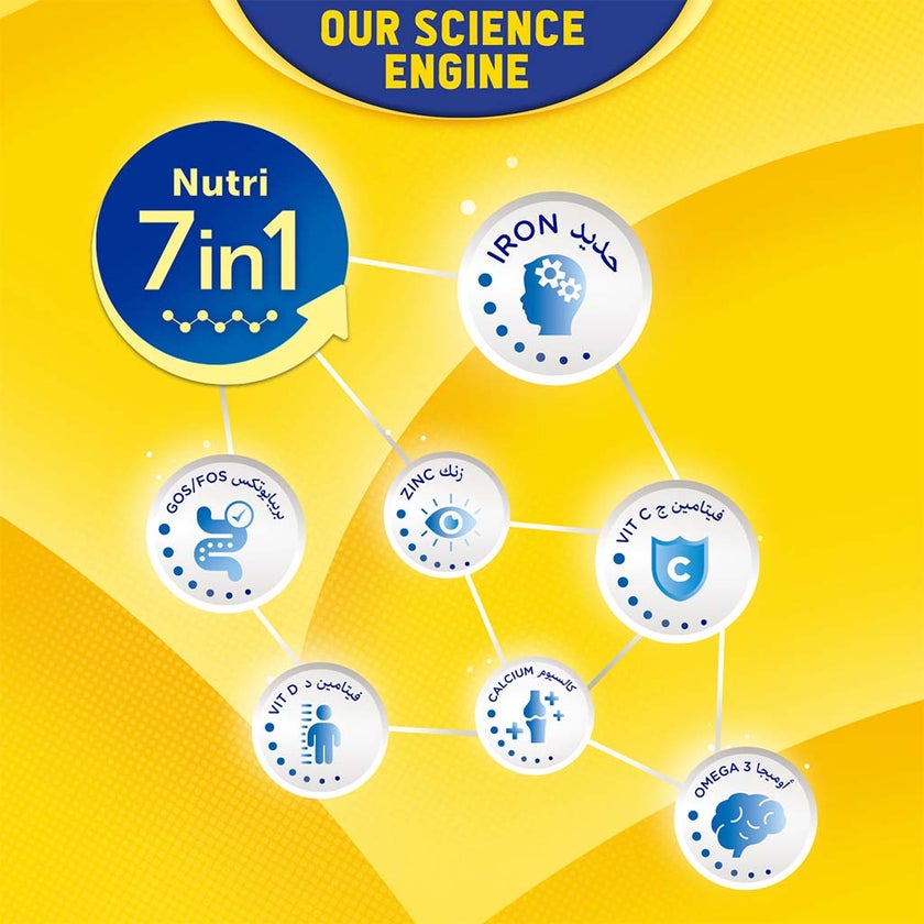 Bebelac Nutri 7 In 1 Stage 2 Infant Milk Formula For 6 To 12 Months 800g