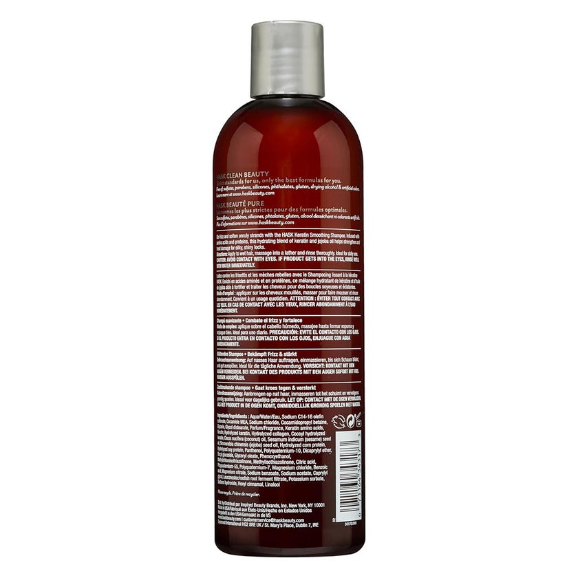 Hask Keratin Protein Smoothing Shampoo 355ml