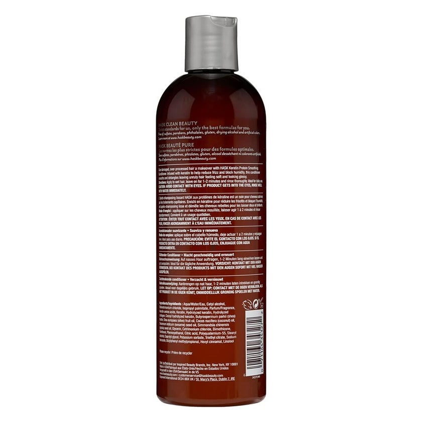 Hask Keratin Protein Smoothing Conditioner 355ml
