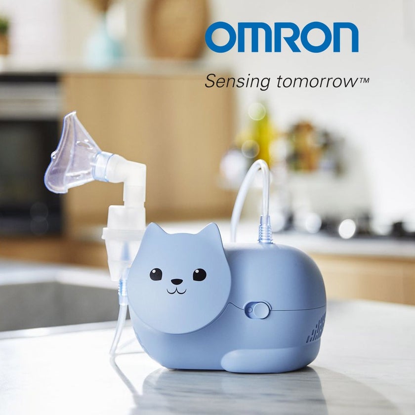 Omron Nami Cat NE-C303K-KDE Kids Compressor Nebulizer
