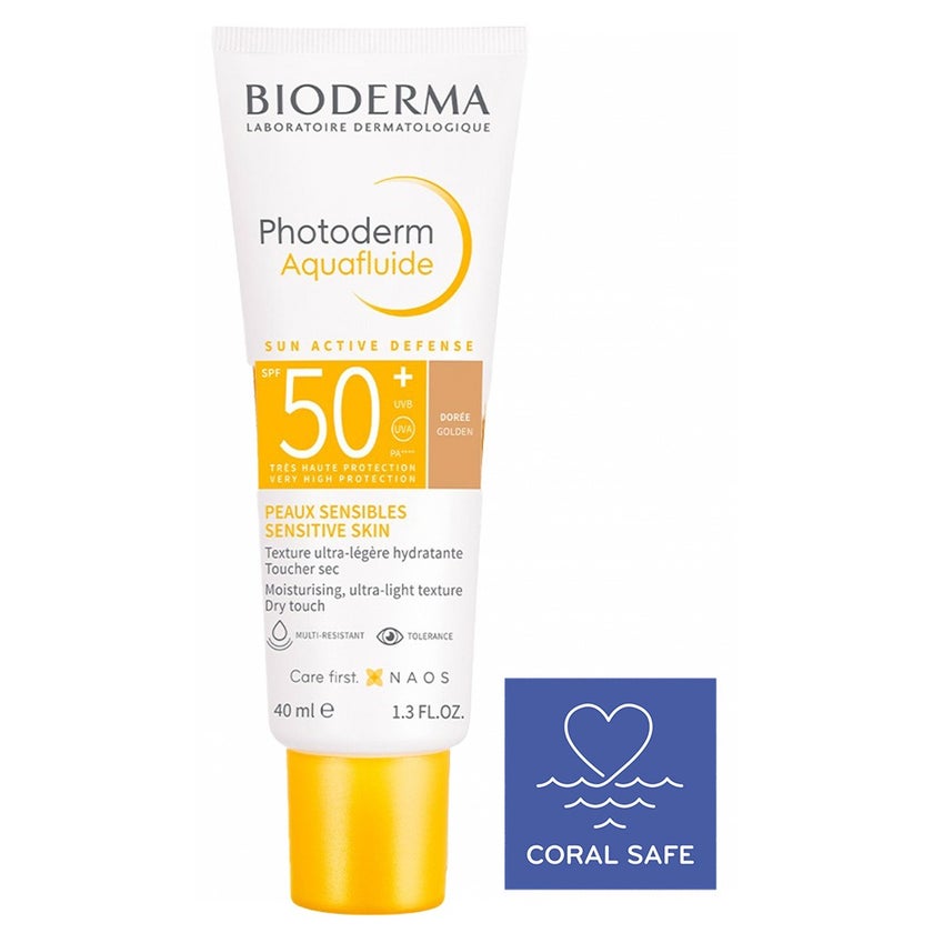 Bioderma Photoderm AquaFluide SPF50+ Golden Sun Cream 40ml