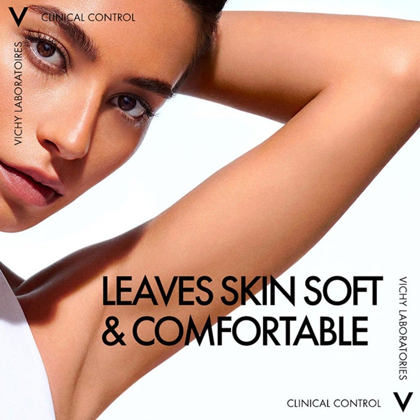 Vichy 96 Hour Clinical Control Dry Touch Anti-Odour Deodorant Roll-On For Women 50ml