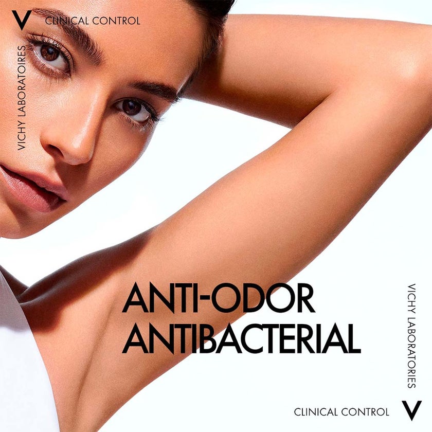 Vichy 96 Hour Clinical Control Dry Touch Anti-Odour Deodorant Roll-On For Women 50ml