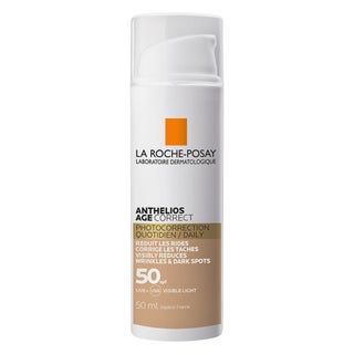 La Roche Posay Anthelios Age Correct SPF50 Tinted Anti-Ageing Invisible Sunscreen With Niacinamide 50ml