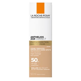 La Roche Posay Anthelios Age Correct SPF50 Tinted Anti-Ageing Invisible Sunscreen With Niacinamide 50ml
