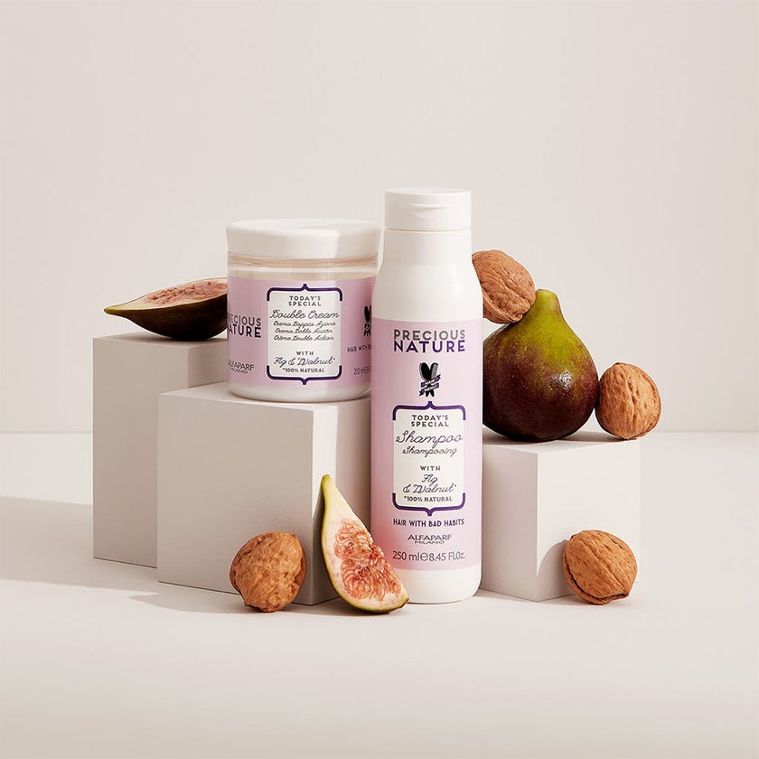 Alfaparf Milano Precious Nature Restructuring Shampoo With Fig & Walnut For Hair With Bad Habits 250ml