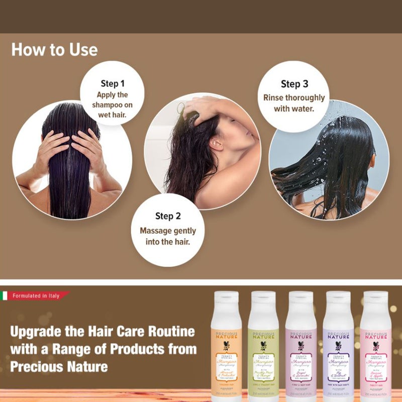 Alfaparf Milano Precious Nature Colored Hair Shampoo With Almond & Pistachio 250ml