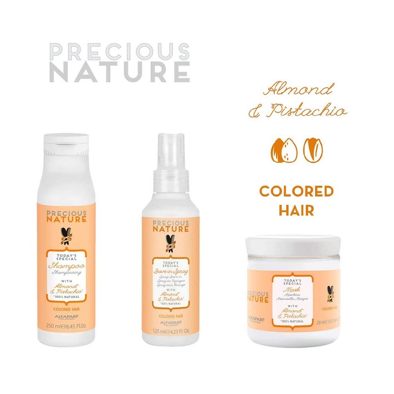 Alfaparf Milano Precious Nature Colored Hair Shampoo With Almond & Pistachio 250ml