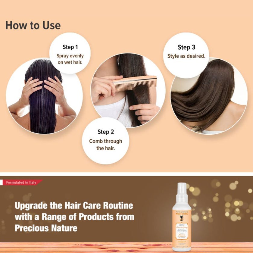 Alfaparf Milano Precious Nature Leave-In Spray For Colored Hair With Almond & Pistachio 125ml