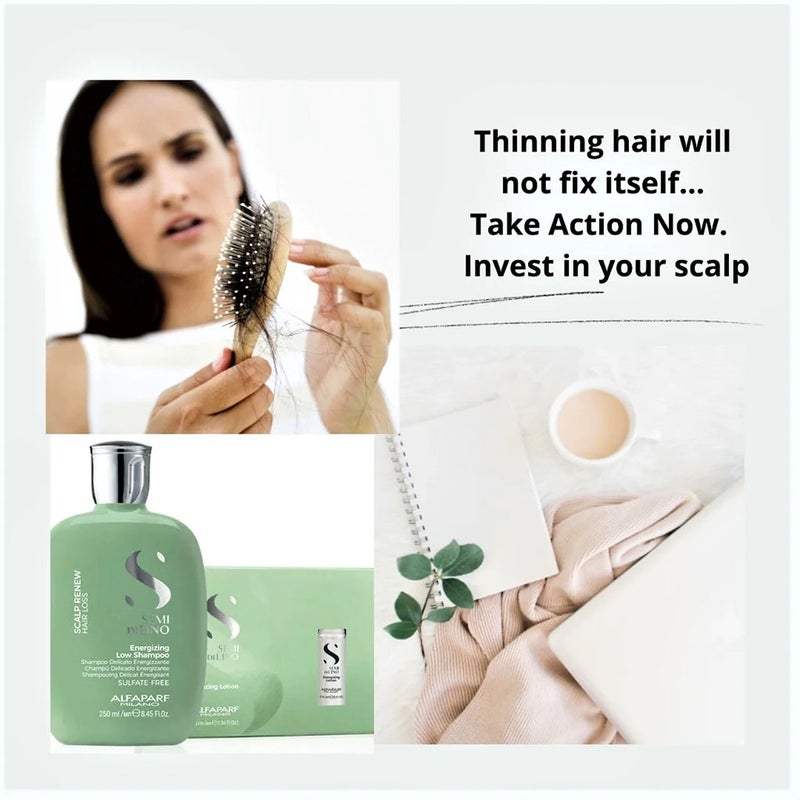 Alfaparf Milano Semi Di Lino Scalp Renew Energizing Tonic For Hair Loss 125ml