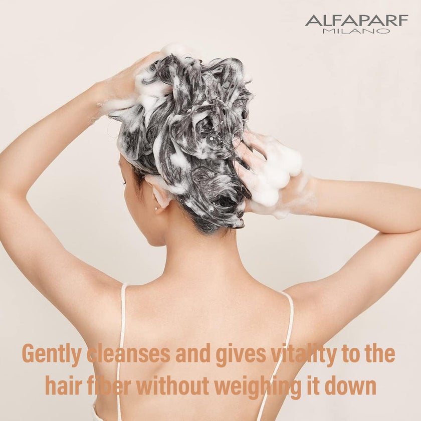 Alfaparf Milano Semi Di Lino Diamond Illuminating Sulfate Free Low Shampoo For Normal Hair 250ml