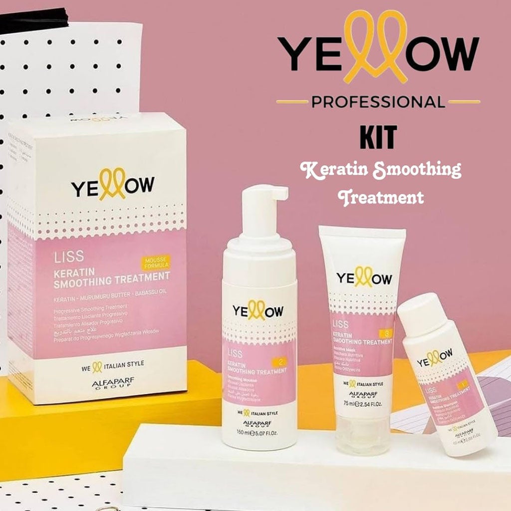 Alfaparf Yellow Keratin Liss Alisado Liss Therapy Keratina Yellow - Main Image