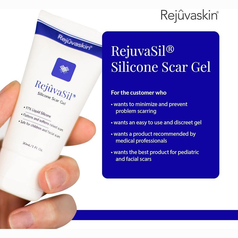 Rejuvasil Silicone Scar Gel 15 mL