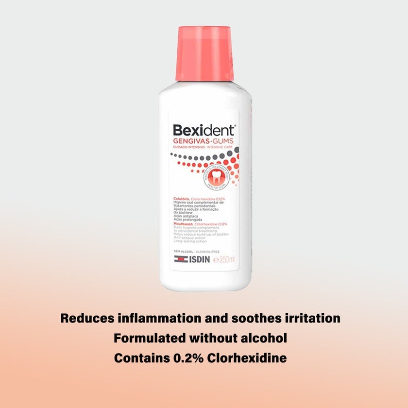 Isdin Bexident Gums Intensive Care Mouthwash 250ml
