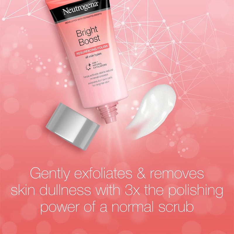 Neutrogena Bright Boost Brightening Resurfacing Polish 75ml