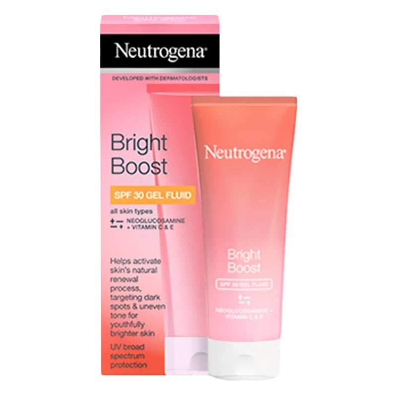 Neutrogena Bright Boost Gel Fluid SPF30 Uneven Tone 50ml