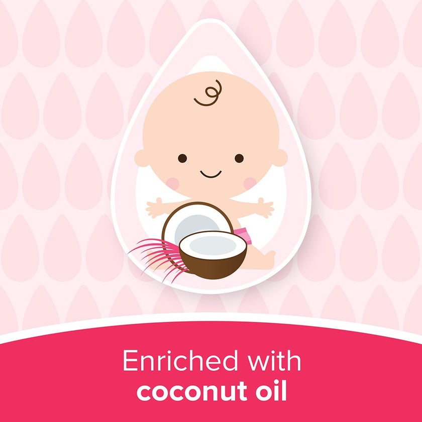Johnson's Baby Soft Lotion With Coconut Oil 200ml