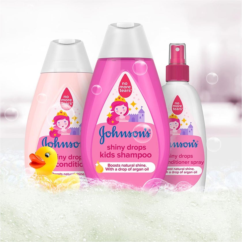 Johnson's Shiny Drops Kid's Shampoo 300ml
