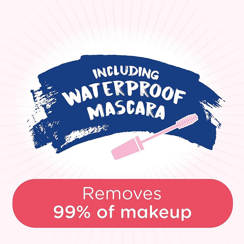 Johnson's Daily Essentials Fragrance Free Facial Cleansing Makeup Remover Wipes, Pack of 25's