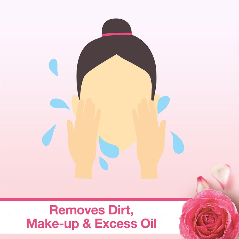 Johnson's Fresh Hydration Micellar Rose-Infused Cleansing Water For Normal Skin 400ml