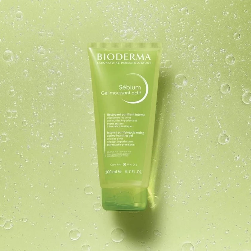 Bioderma Sebium Gel Moussant Actif Tube 200ml