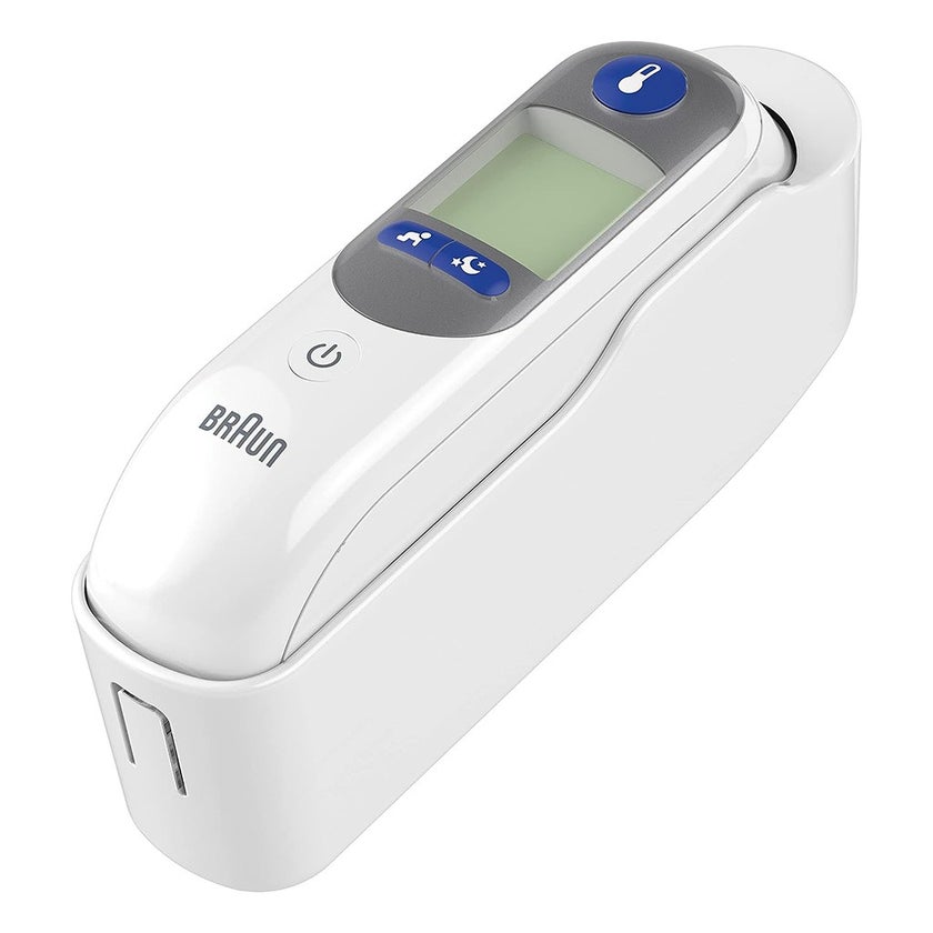Braun Thermoscan 7+ Ear Thermometer with Age Precision and Night Mode IRT6525