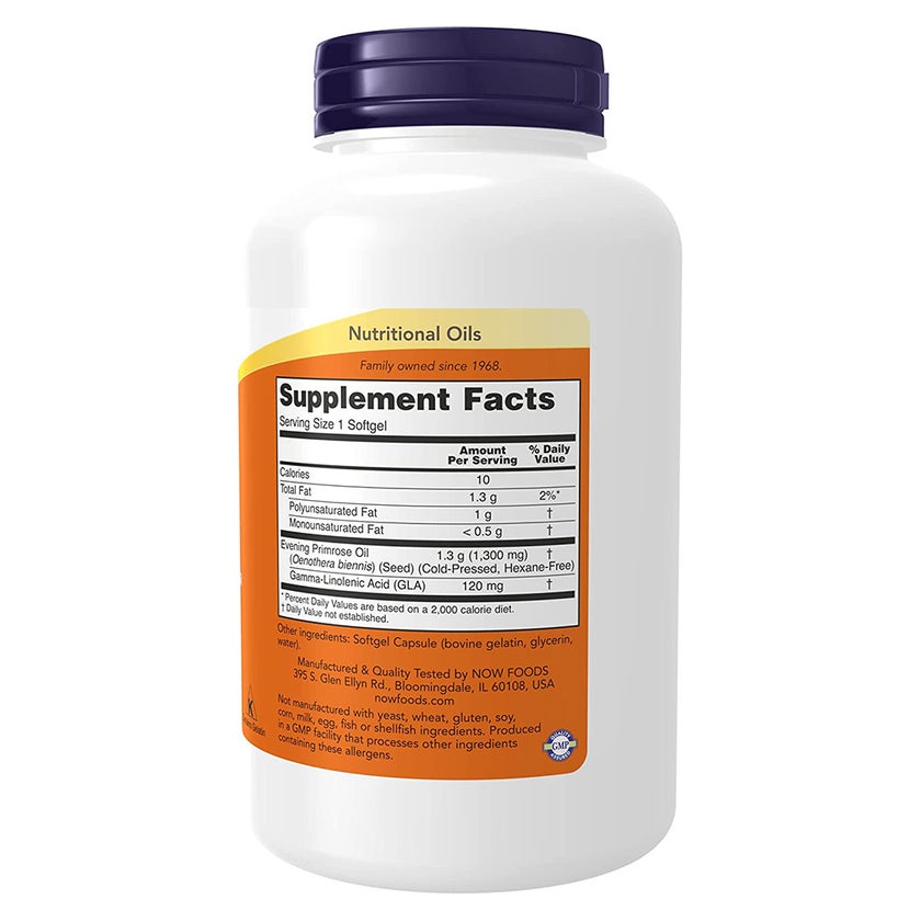 Now Super Primrose 1300mg Softgel For Women's Health, Pack of 120's