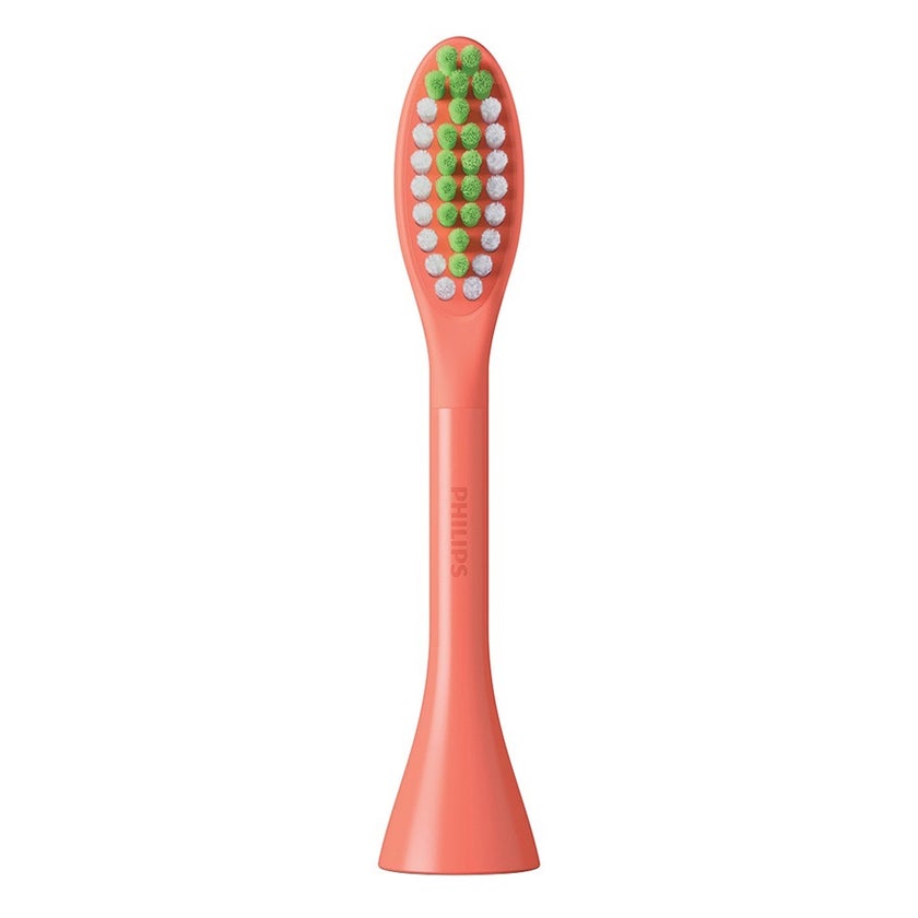 Philips Sonicare One Replacement Brush Head Miami Coral BH1022/01, Pack of 2's