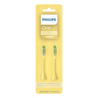 Philips Sonicare One Replacement Brush Head Mango BH1022/02, 2's