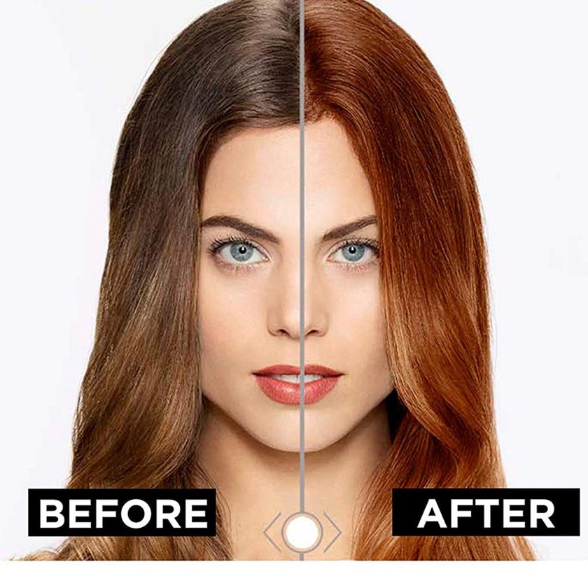 Loreal Casting Cream Gloss Semi-Permanent Conditioning Hair Color 500 Light Brown Kit