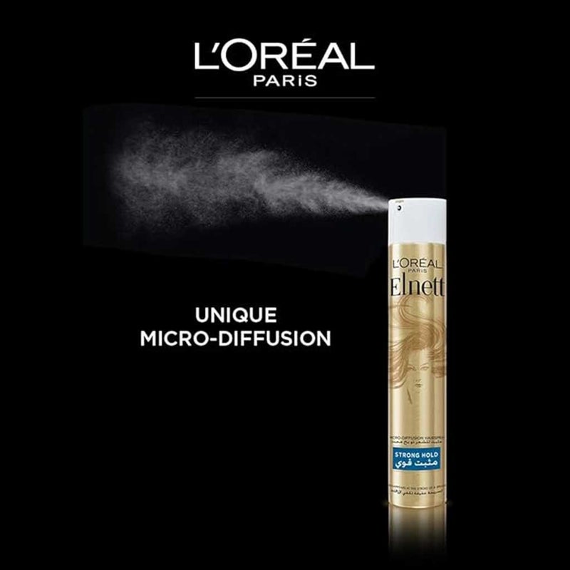 L'oreal Paris Elnett Satin Strong Hold Hair Spray 200ml