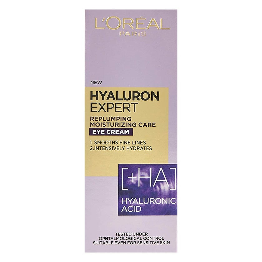 Loreal Paris Hyaluron Expert Replumping Moisturizing Eye Cream 15ml