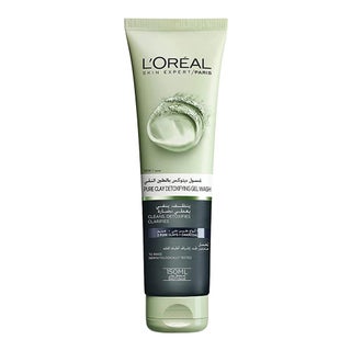 Loreal Paris Skin Expert Pure Clay Detoxifying Gel Wash Charcoal 150ml