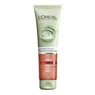 Loreal Paris Skin Expert Pure Clay Exfoliating Gel Wash Red Algae 150ml