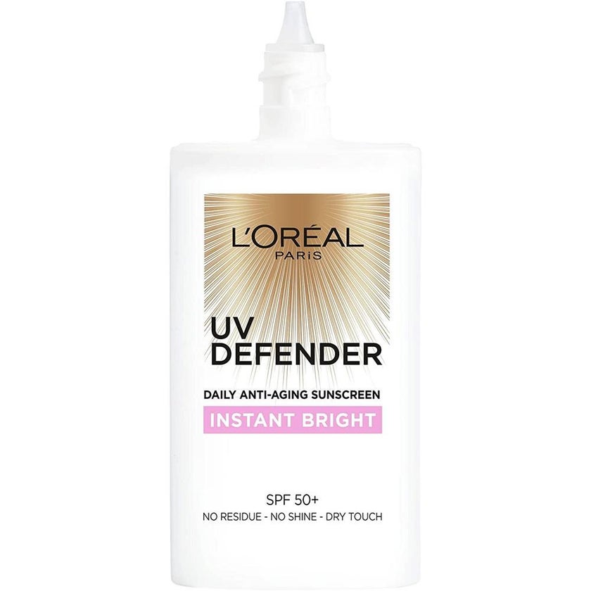 Loreal Paris UV Defender SPF50+ Instant Bright Daily Anti-Aging Sunscreen 50ml
