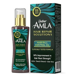 Dabur Amla Hair Repair Solutions Hair Fall Control Oil For Strong & Thick Hair 150ml