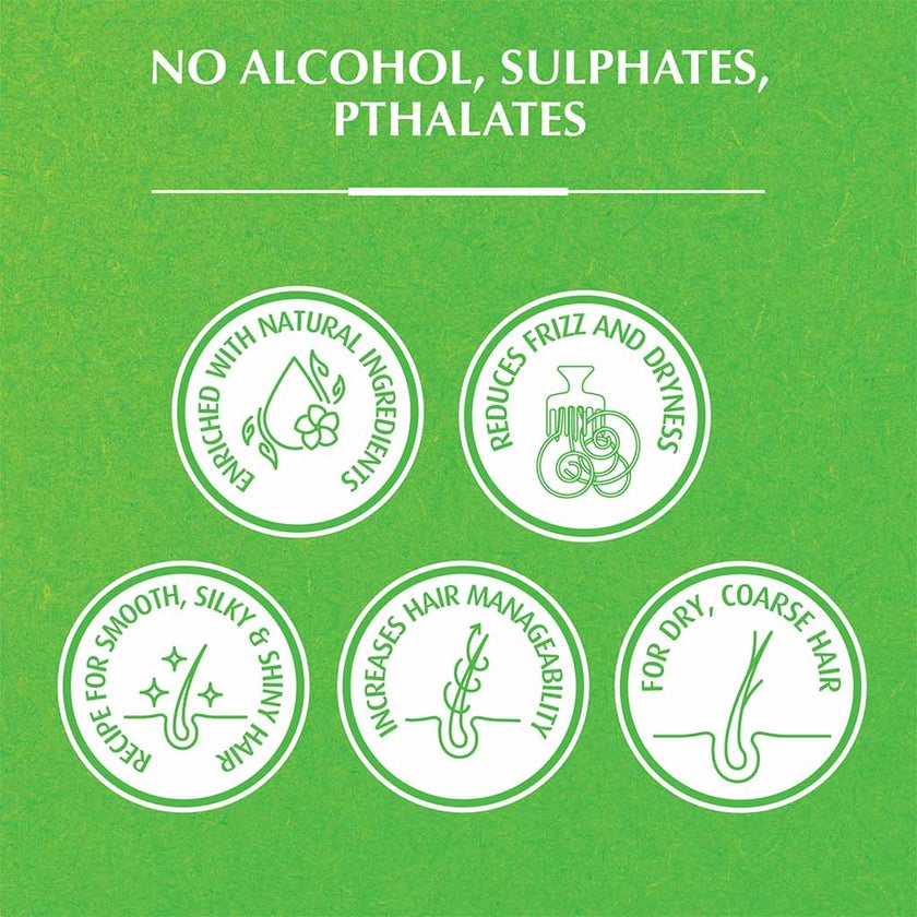 Dabur Vatika Nourish & Protect Styling Hair Cream With Olive, Henna & Almond 210ml