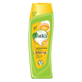 Dabur Vatika Naturals Egg Protein Nourishing Protein Shampoo With Vatika Oil For Thin, Limp Hair 400ml